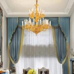 Image 1 of best huge brass chandelier