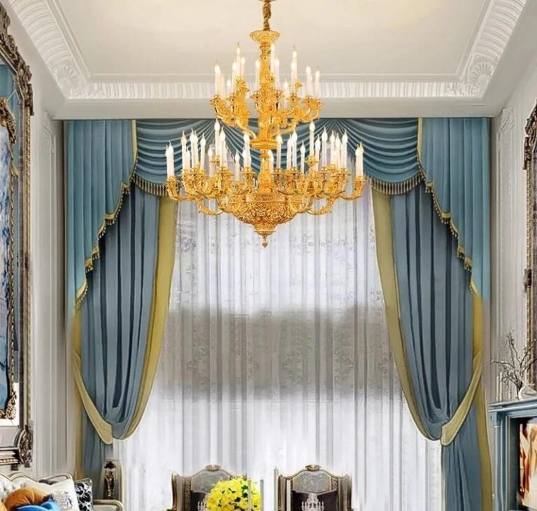 Image 1 of best huge brass chandelier