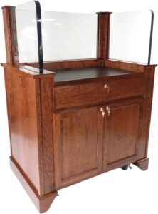 Image 1 of buy bullet resistant security workstation