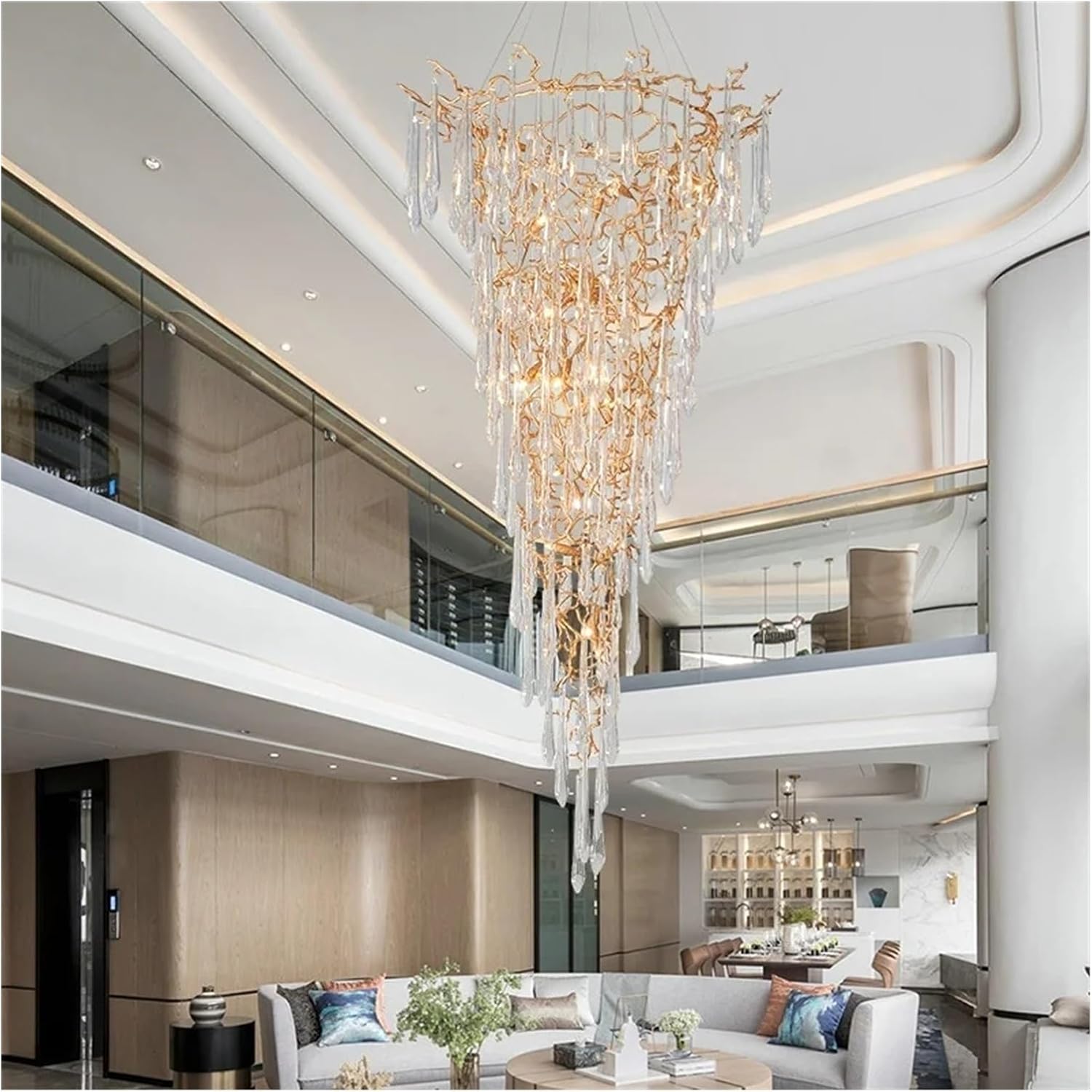 buy crystal chandelier large hallway,should I buy crystal chandelier,crystal chandelier vs LED chandelier,crystal chandelier pros cons,large hallway chandelier worth buying,best crystal chandelier for staircase - detailed features and technical specifications