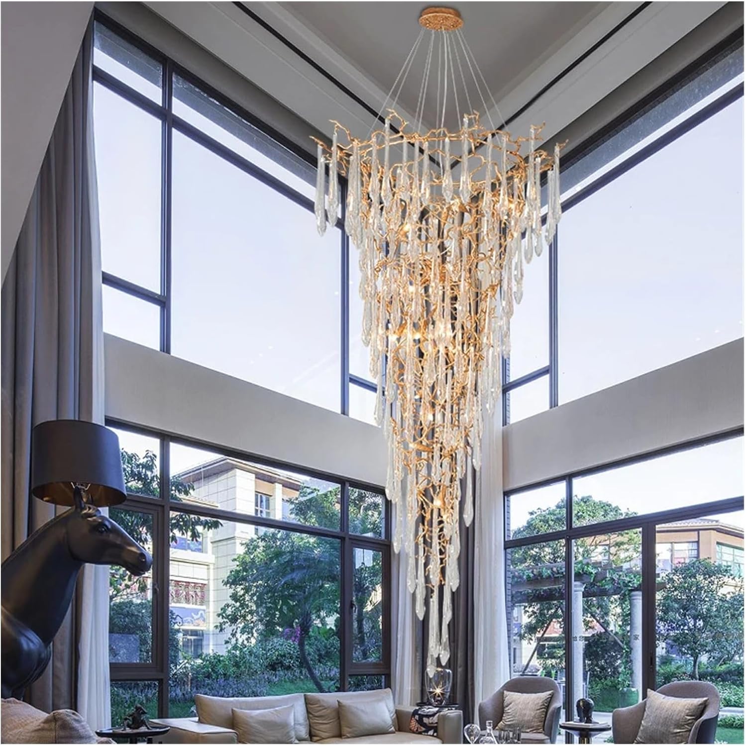 buy crystal chandelier large hallway,should I buy crystal chandelier,crystal chandelier vs LED chandelier,crystal chandelier pros cons,large hallway chandelier worth buying,best crystal chandelier for staircase performance testing and real-world results