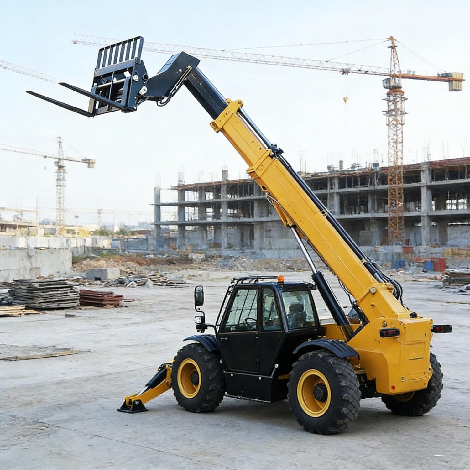 buy telescopic forklift,should I buy a telescopic forklift,telescopic forklift pros cons,telescopic forklift vs telehandler,telescopic forklift worth buying,best telescopic forklift for construction - detailed features and technical specifications