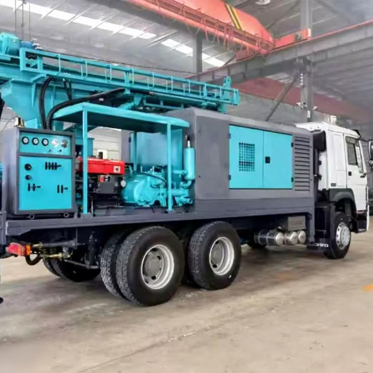 buy truck mounted water well drilling rig,should I buy a mobile well drilling rig,truck mounted water drill vs portable rig,water well drilling machine pros cons,best water borehole drilling equipment,hydraulic well drilling rig worth buying unboxing and complete package contents