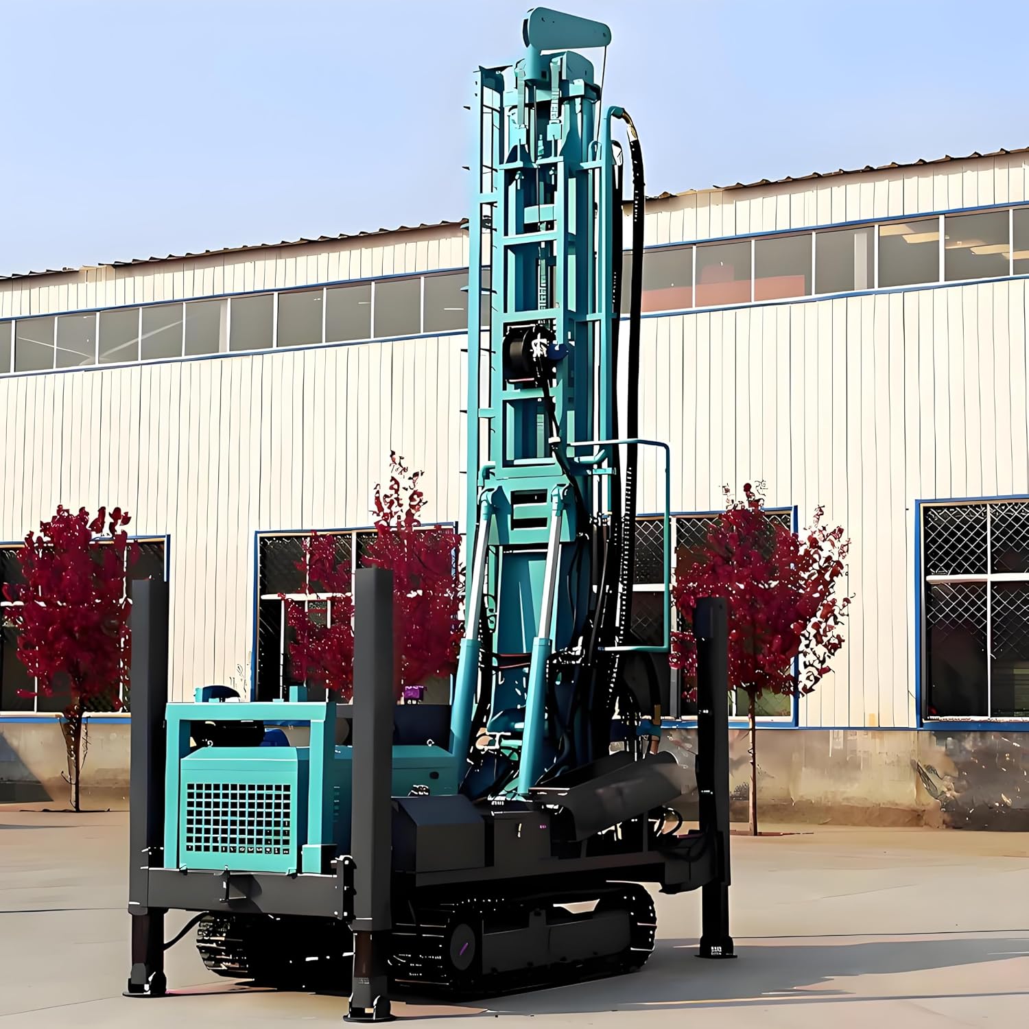portable borehole drilling machine,mini water well drill rig review,portable borehole drilling machine pros cons,best ground drilling equipment for home wells,should I buy a crawler well drill machine,portable borehole drilling machine vs alternatives unboxing and complete package contents