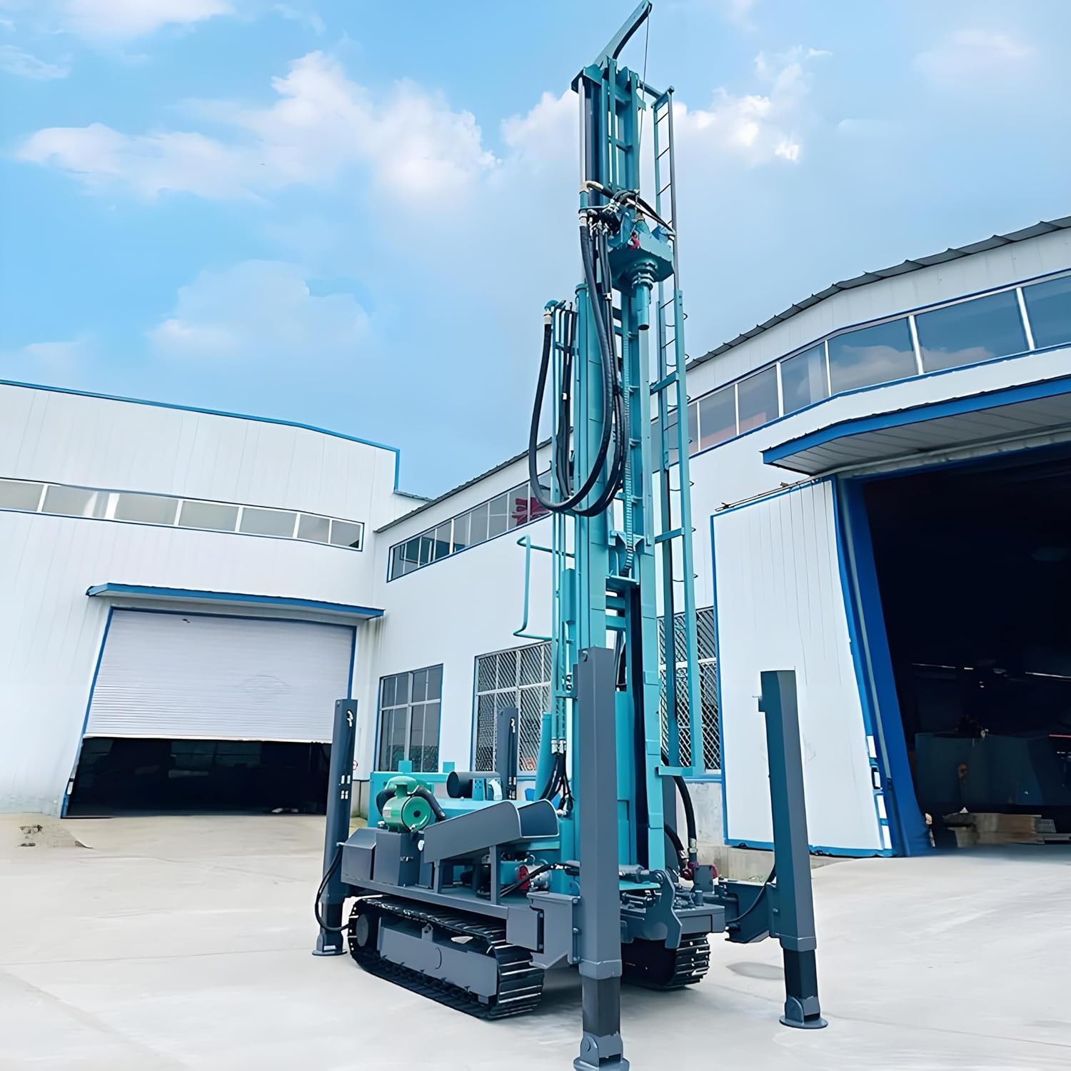 portable crawler water well drilling rig,should I buy a crawler water well drill,hydraulic borehole drilling machine vs alternatives,crawler water well drilling rig pros cons,best compact water well drilling machine,portable water well drill worth buying - detailed features and technical specifications