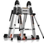 Image 1 of portable telescopic ladder review
