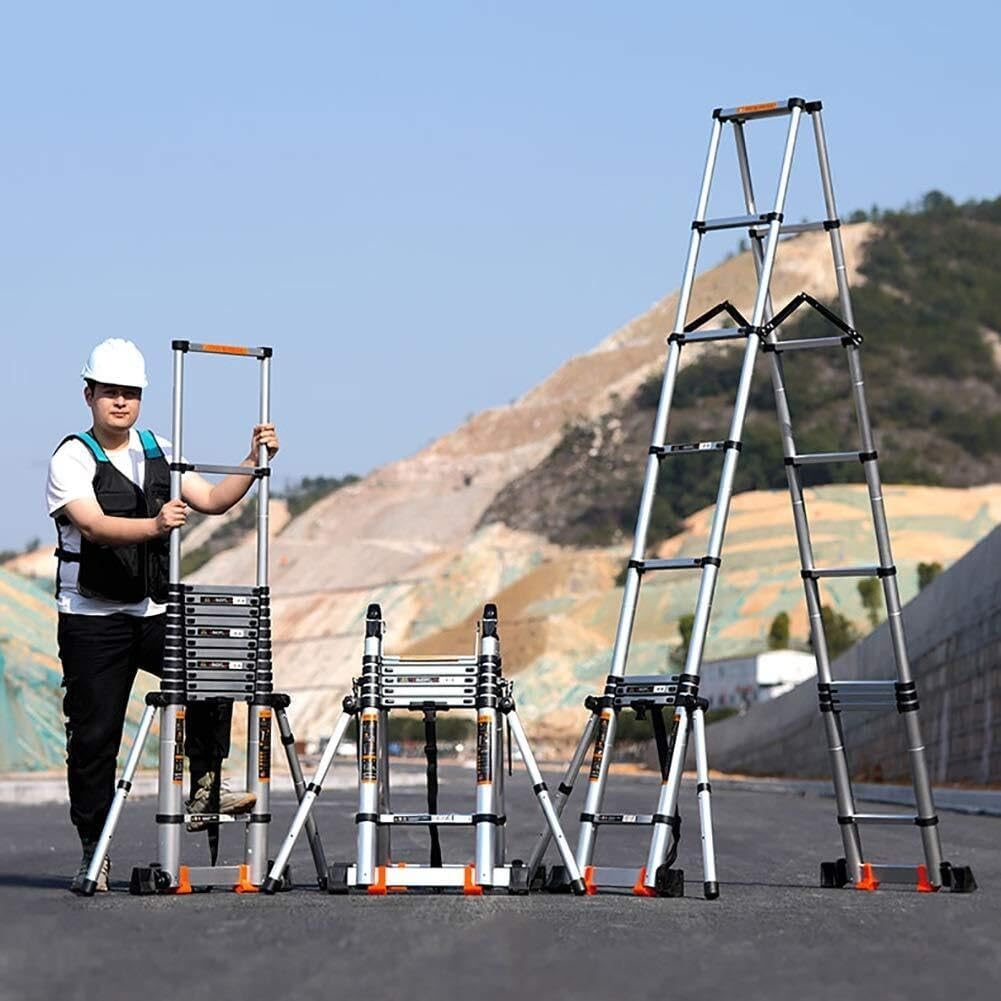 portable telescopic ladder review,telescopic ladder pros cons,should I buy a telescopic ladder,telescopic ladder vs step ladder,best portable ladder for home use,telescopic ladder worth buying performance testing and real-world results