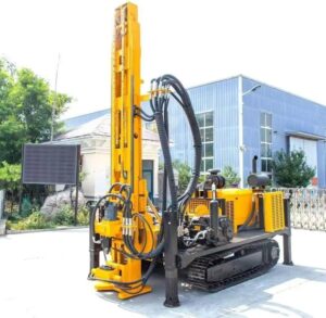 Image 1 of tracked water well drilling rig
