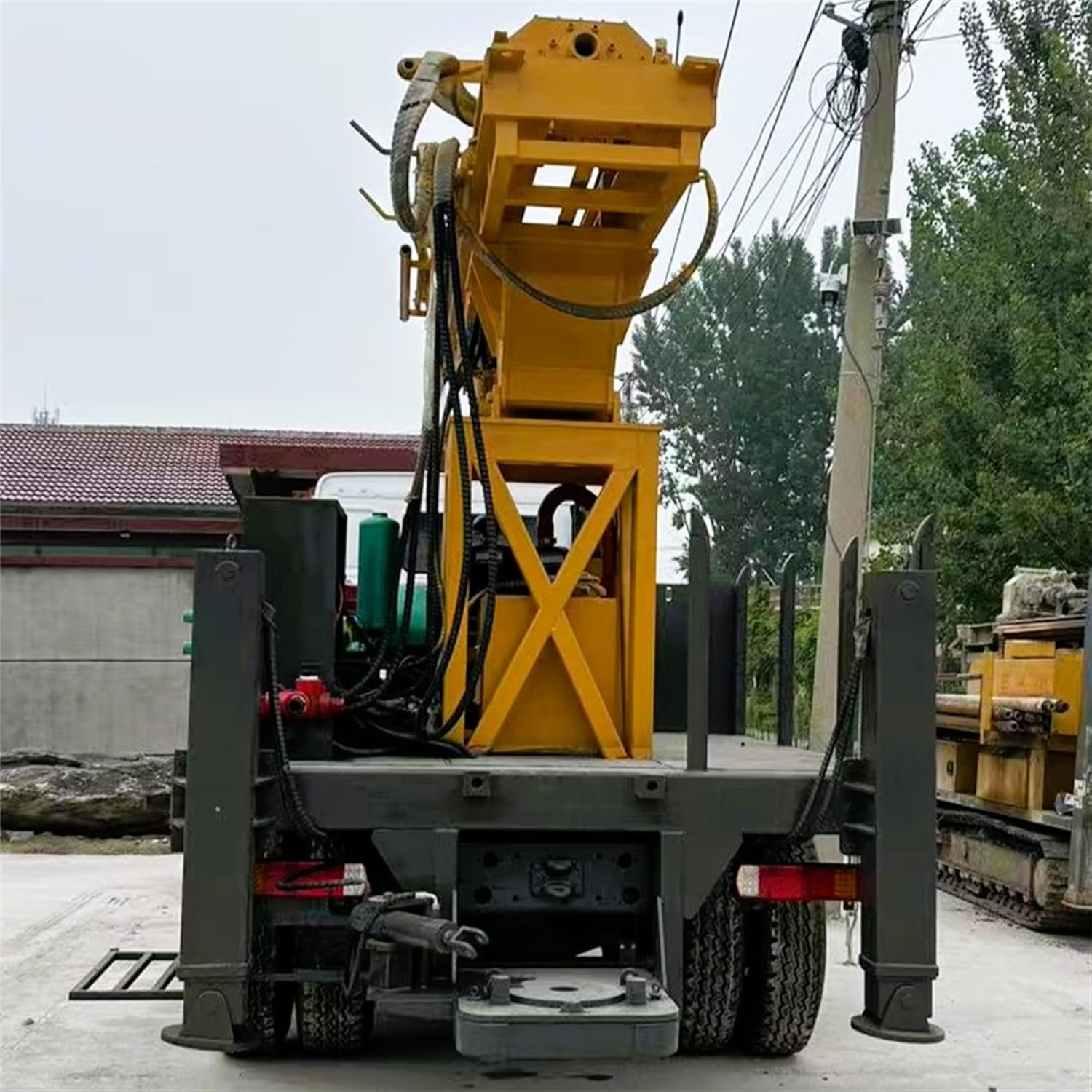 truck mounted water well drilling machine,heavy duty mobile well drill rig,geological exploration drilling equipment,mining survey borehole machine,300m borehole drilling rig,should I buy a truck mounted drilling rig unboxing and complete package contents