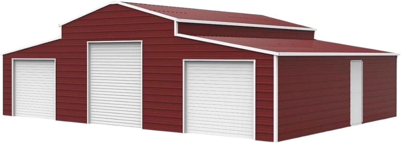 42x30 metal storage shed,should I buy a 42x30 storage shed,steel garage building pros cons,heavy duty metal shed vs wood,42x30 barn garage worth buying,best large storage shed for RV - detailed features and technical specifications