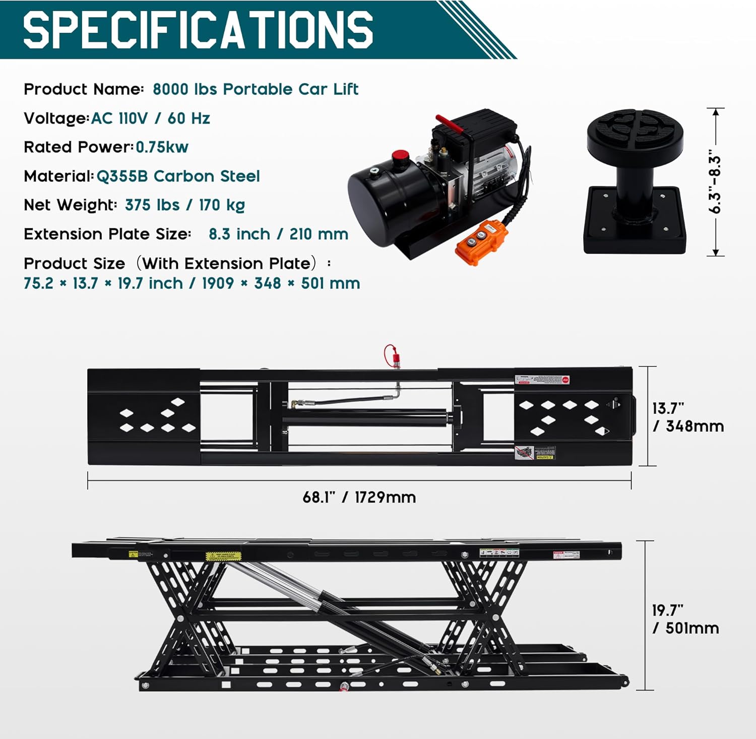 Albott 8000 LBS portable car lift review,Albott car lift review and rating,is Albott portable car lift worth buying,Albott 8000 LBS car lift review pros cons,Albott 8000 LBS lift review honest opinion,Albott portable car lift review verdict unboxing and complete package contents
