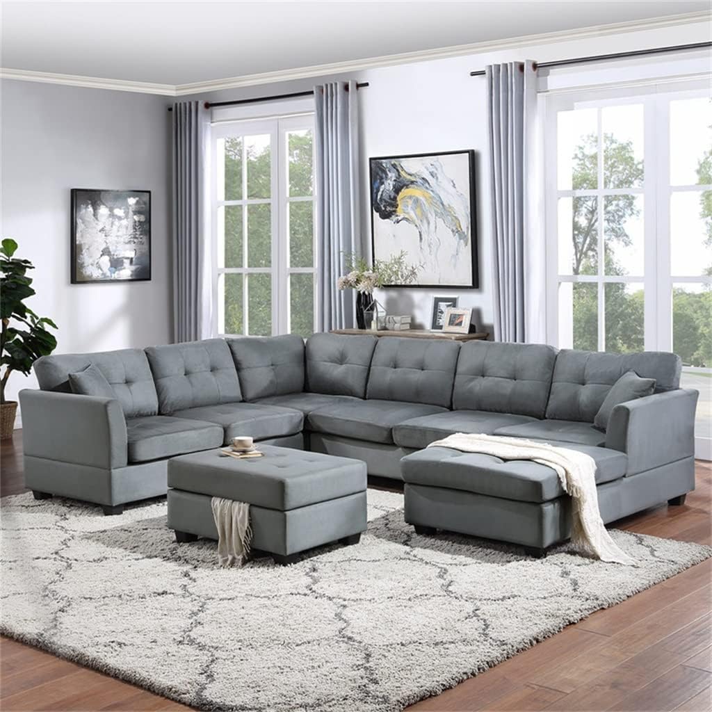 DUYHBAWRS U-Style sectional sofa review,U-Style sectional sofa review and rating,is DUYHBAWRS sectional worth buying,DUYHBAWRS sectional sofa review pros cons,U-Style sofa review honest opinion,DUYHBAWRS U-Style review verdict unboxing and complete package contents