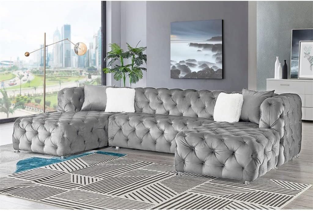 Step-by-step guide for DUYHBAWRS U-shaped sofa review,U-shaped sectional review and rating,is DUYHBAWRS sofa worth buying,velvet modular sofa review pros cons,grey velvet sectional review honest opinion,DUYHBAWRS U-shaped sofa review verdict - complete tutorial