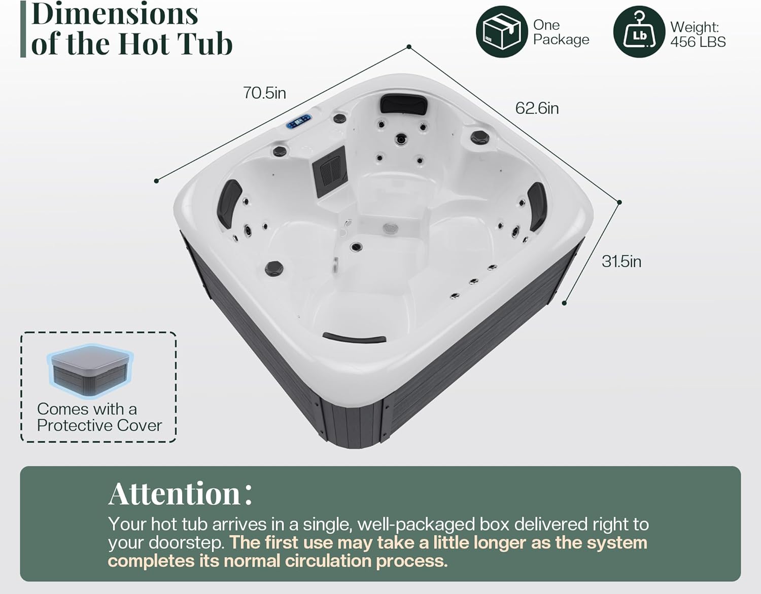 Jocisland 4 person hot tub review,Jocisland hot tub pros cons,should I buy Jocisland hot tub,Jocisland hot tub vs alternatives,Jocisland 4 person spa worth it,best 4 person plug and play hot tub unboxing and complete package contents