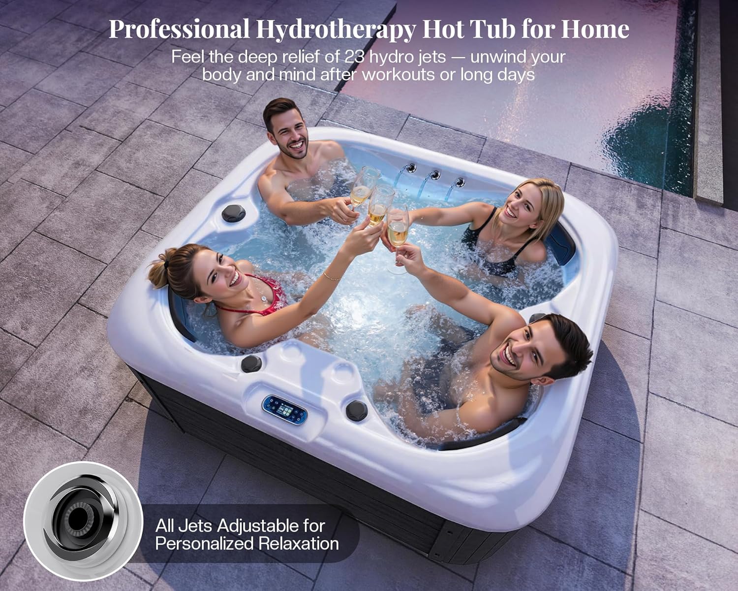 Step-by-step guide for Jocisland 4 person hot tub review,Jocisland hot tub pros cons,should I buy Jocisland hot tub,Jocisland hot tub vs alternatives,Jocisland 4 person spa worth it,best 4 person plug and play hot tub - complete tutorial