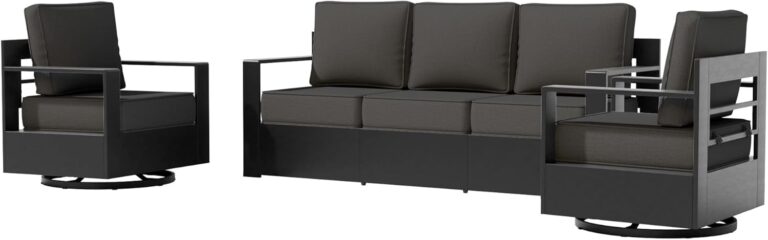 Image 1 of Qsoer 3-piece patio sofa review