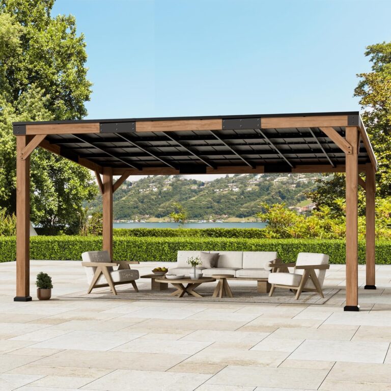 Image 1 of big leaf cedar gazebo review