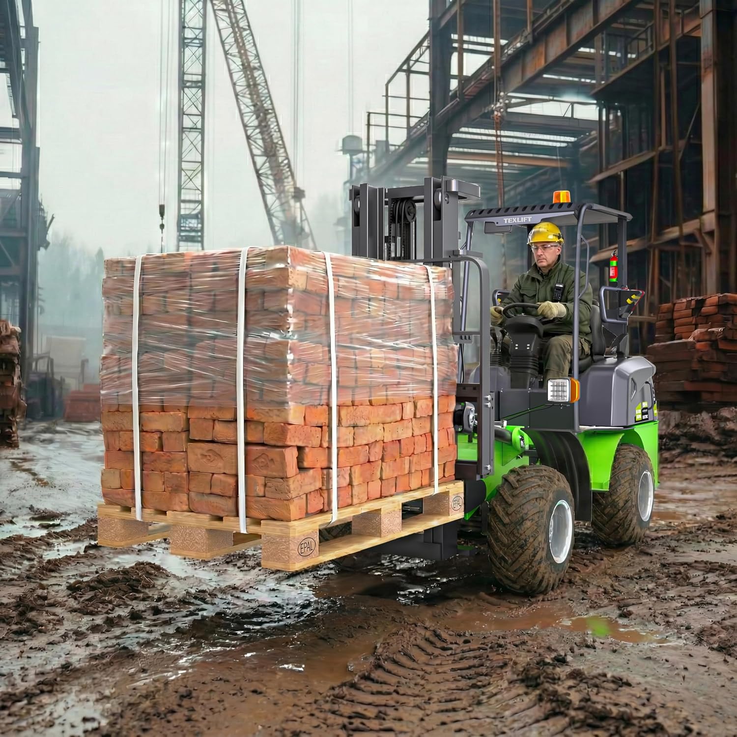 buy TEXLIFT all-terrain electric forklift,TEXLIFT 4WD forklift review,all-terrain electric forklift pros cons,best outdoor electric forklift for yard,should I buy TEXLIFT forklift,TEXLIFT forklift vs alternatives performance testing and real-world results