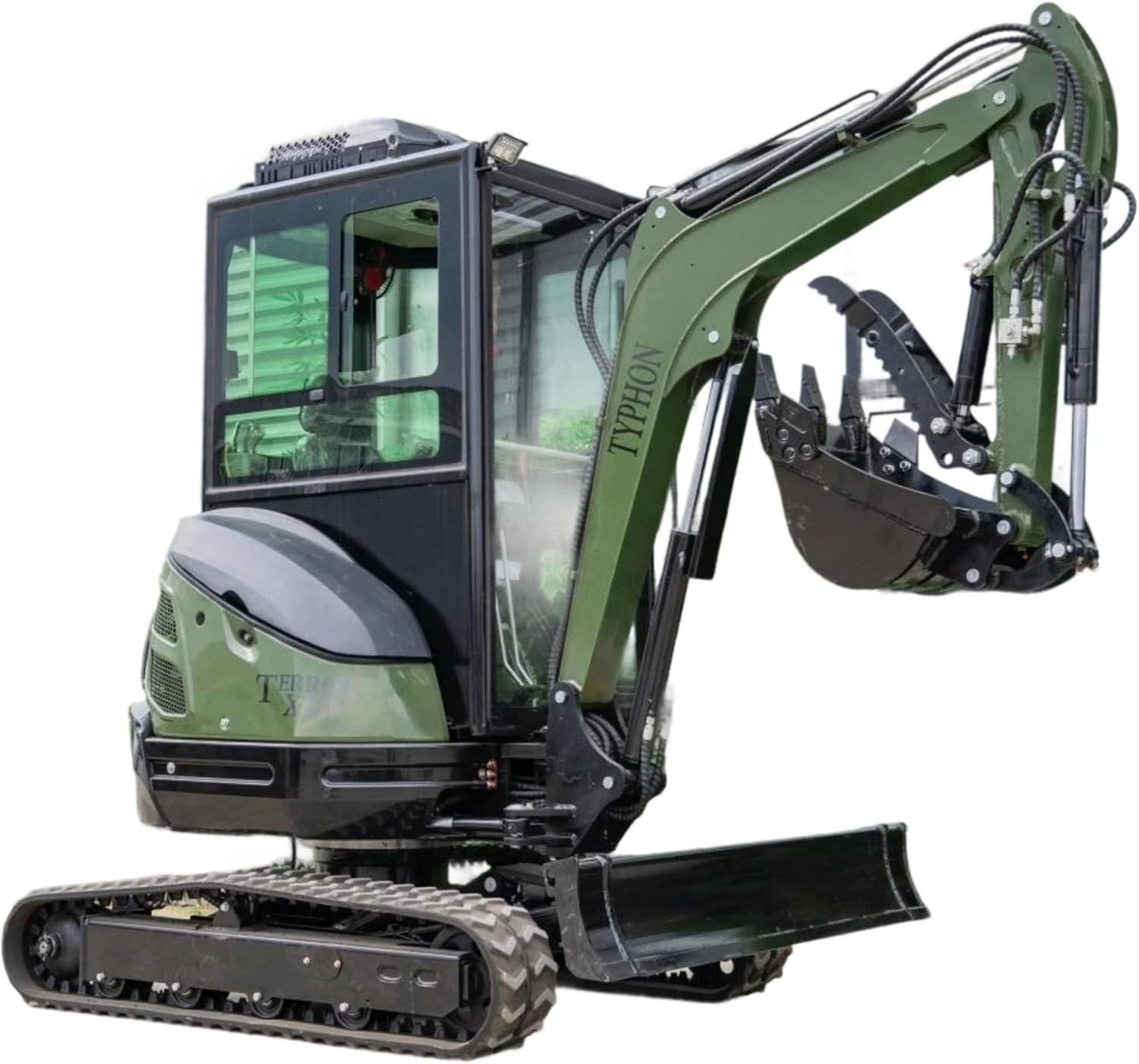 buy TYPHON TERROR XXV mini excavator,TYPHON TERROR XXV reviews,mini excavator with AC cabin worth it,TYPHON vs Kubota mini excavator,best compact mini excavator for landscape,should I buy a TYPHON mini excavator - detailed features and technical specifications