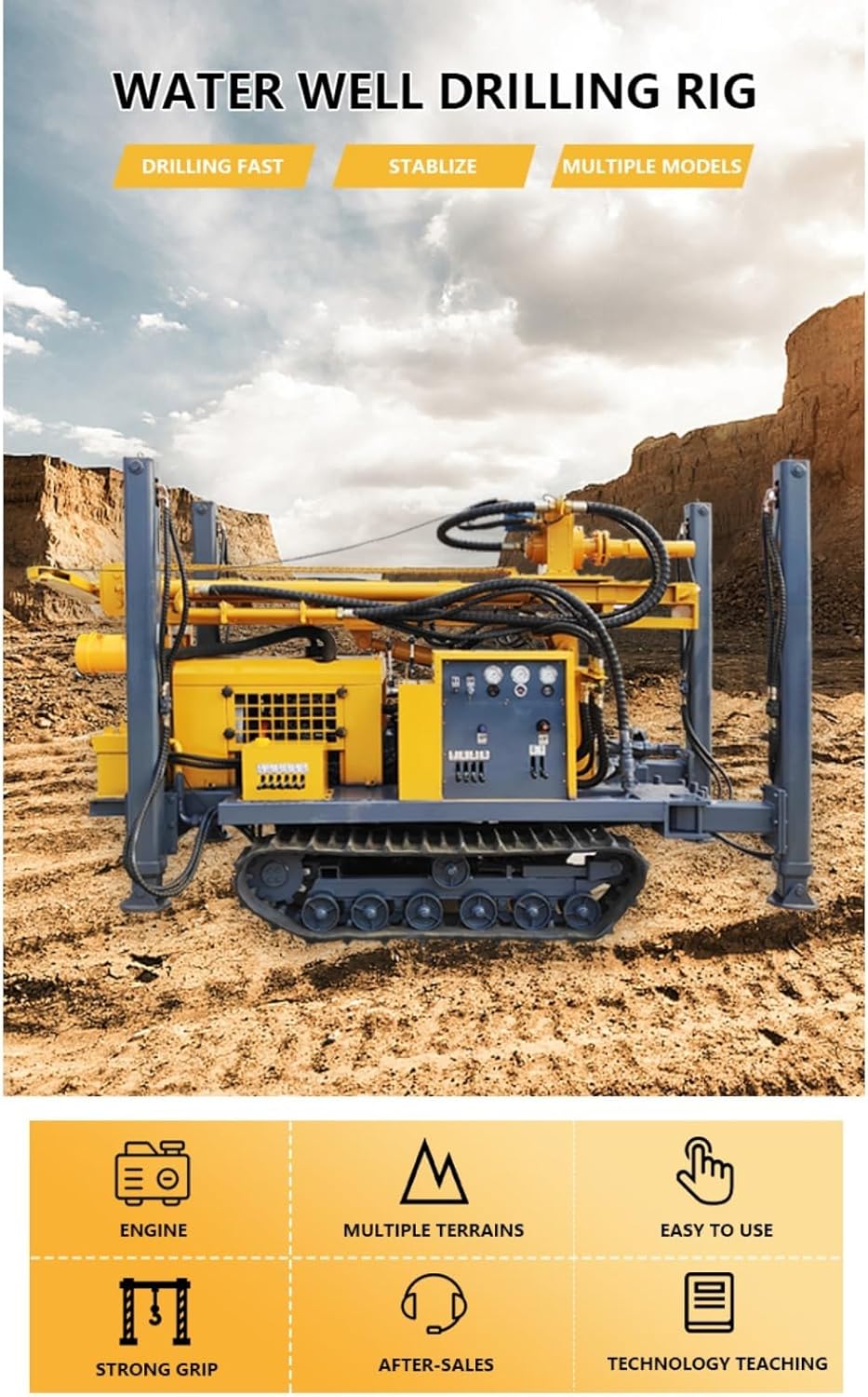 buy portable water well drilling rig,should I buy portable water well drilling rig,best portable well drilling machine,portable water well drilling rig pros cons,dual power well drilling rig worth buying,water well drill for residential projects unboxing and complete package contents