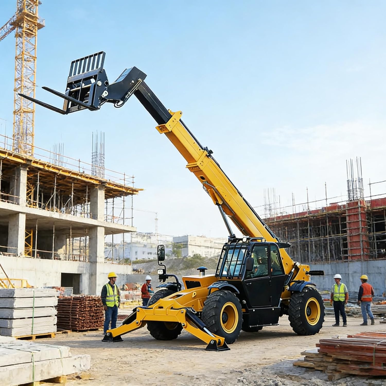 buy telehandler telescopic forklift,telehandler telescopic forklift pros cons,should I buy a telehandler forklift,best telescopic handler for construction,telehandler forklift worth buying,telehandler vs traditional forklift - detailed features and technical specifications