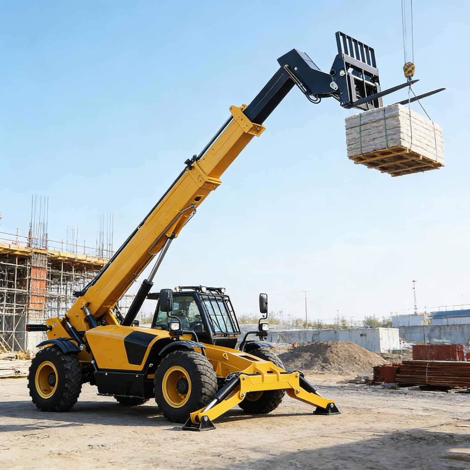 buy telescopic forklift truck,telehandler worth buying,telescopic forklift truck pros cons,best telehandler for construction,should I buy a telehandler,telehandler vs forklift comparison - detailed features and technical specifications