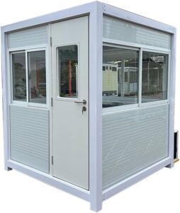Image 1 of guard shack with AC and heat