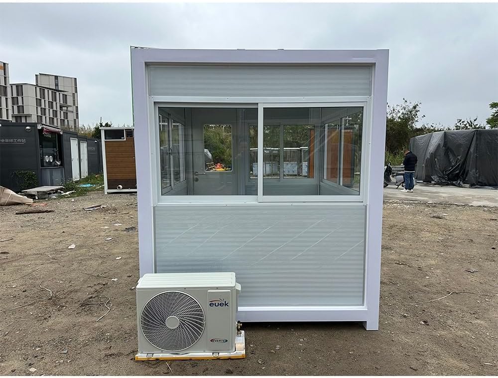 Step-by-step guide for guard shack with AC and heat,best security booth for sale,should I buy a guard shack,portable guardhouse pros cons,guard shack vs security booth,guard shack worth buying - complete tutorial