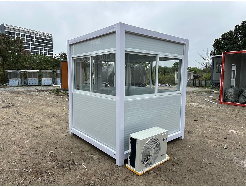 guard shack with AC and heat,best security booth for sale,should I buy a guard shack,portable guardhouse pros cons,guard shack vs security booth,guard shack worth buying performance testing and real-world results