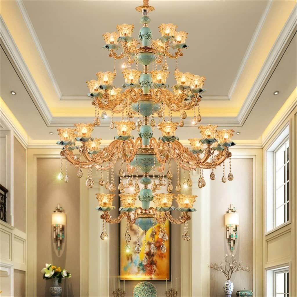 Step-by-step guide for large crystal chandelier review,large crystal chandelier pros cons,is this chandelier worth buying,large chandelier vs smaller ceiling light,crystal chandelier for living room,should I buy a ceramic chandelier - complete tutorial