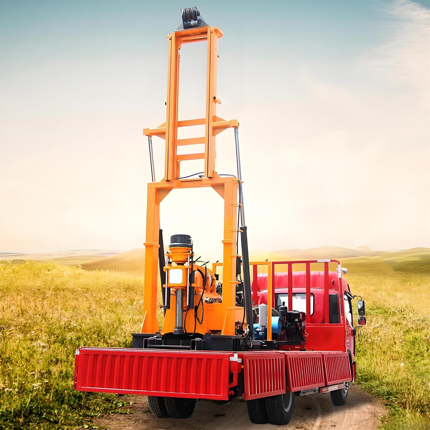 truck mounted water well drilling rig,buy truck mounted well drilling rig,truck mounted borehole drilling machine,truck water well rig worth it,truck mounted drilling rig pros cons,best truck mounted water well rig unboxing and complete package contents