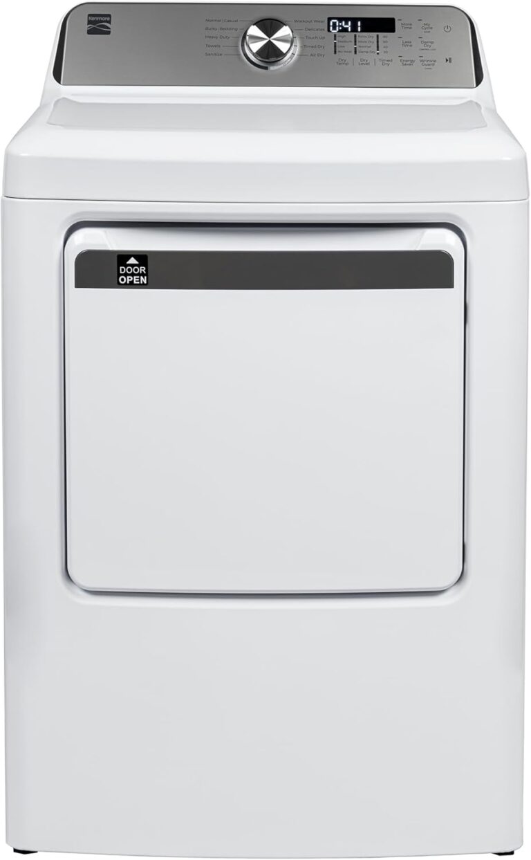 Kenmore 7.0 cu ft Front Load Electric Dryer Review: Pros & Cons 1 Image 1 of Kenmore 7.0 cu ft front load electric dryer review