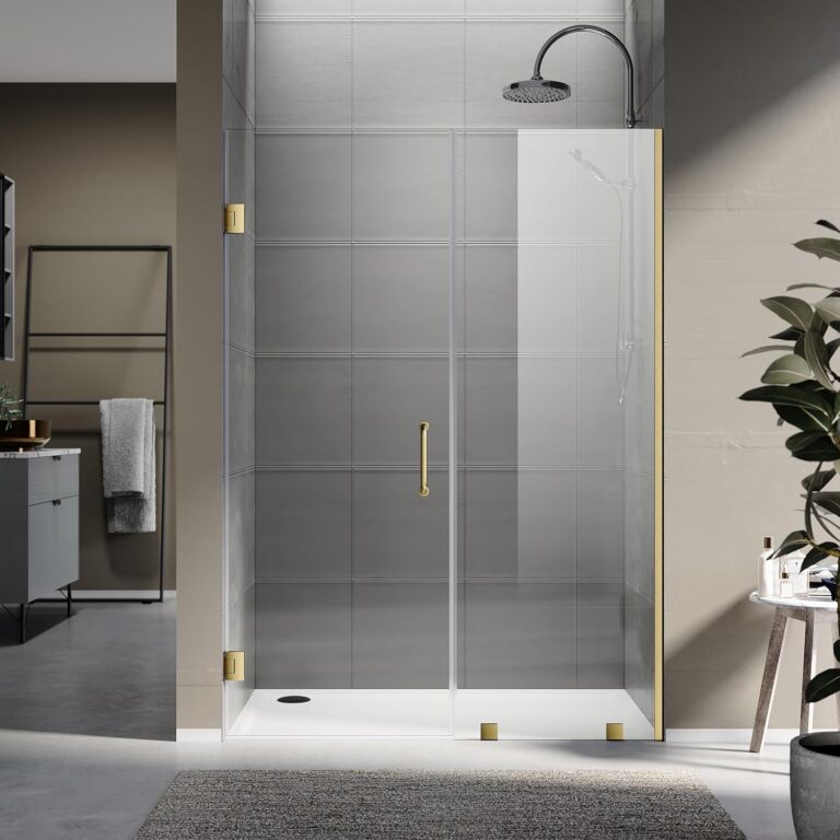 UNIKOO Frameless Swing Shower Door Review: Pros & Cons 7 Image 1 of UNIKOO frameless swing shower door review